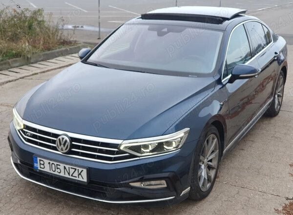 Albastru Utilizat 2020 VW Passat Highline Berlinǎ | 23.400 EUR (Scump) - Imagine 1/4