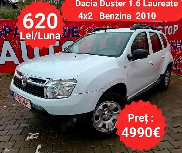 Alb Utilizat 2010 Dacia Duster SUV | 4.990 EUR (Puțin scump) - Imagine 1/4