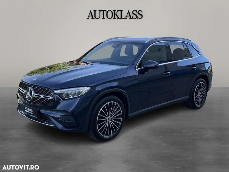 Albastru Utilizat 2022 Mercedes GLC300 SUV | 53.586 EUR (Preț bun) - Imagine 1/4