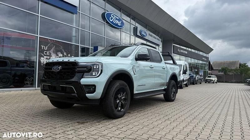 Gri Nouă 2025 Ford Ranger Pickup | 59.345 EUR - Imagine 1/4