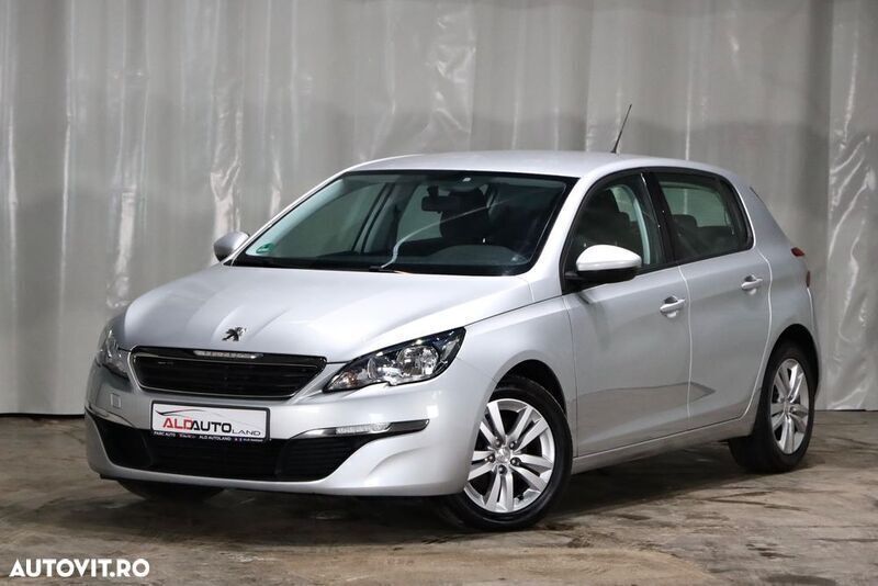 Gri Utilizat 2014 Peugeot 308 Active Hatchback | 6.499 EUR (Puțin scump) - Imagine 1/4