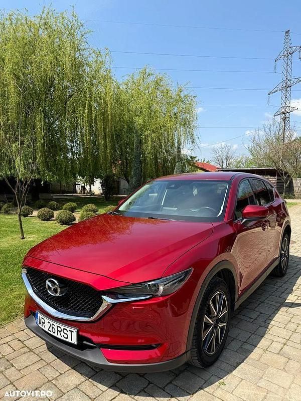 Rosu Utilizat 2018 Mazda CX-5 SUV | 18.900 EUR (Scump) - Imagine 1/4