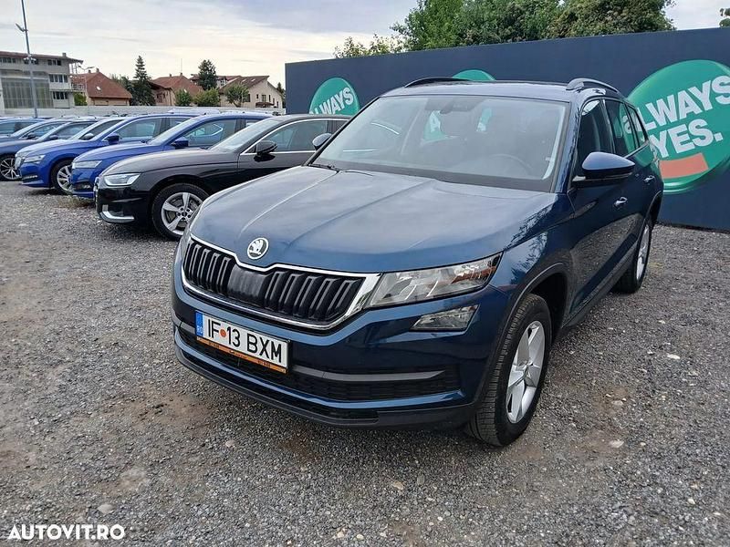 Culoarealbastru Utilizat 2021 Skoda Kodiaq Style SUV | 22.950 EUR (Super Preț) - Imagine 1/4