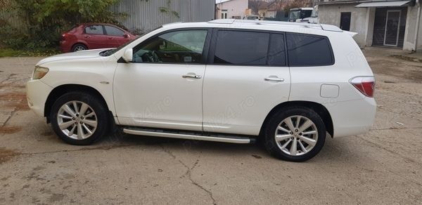 Second-hand Toyota Highlander Limited 270 CP (198 kW) 2008 Alb SUV