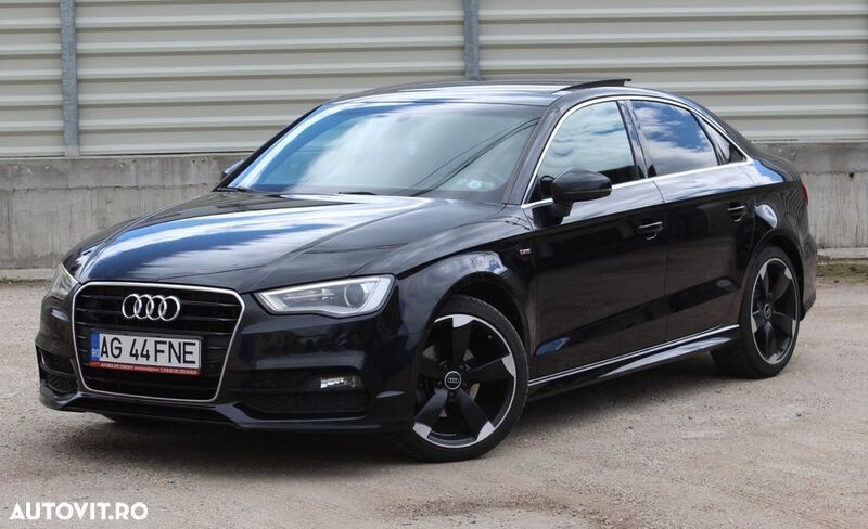 Negru Utilizat 2014 Audi A3 Sportback Berlinǎ | 11.990 EUR - Imagine 1/4