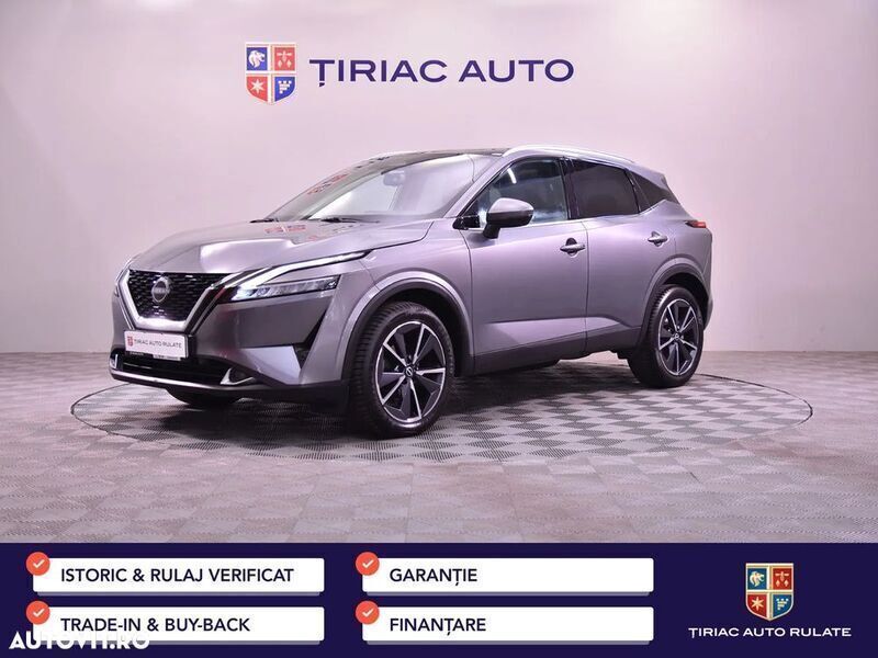 Gri Utilizat 2023 Nissan Qashqai SUV | 26.900 EUR - Imagine 1/4