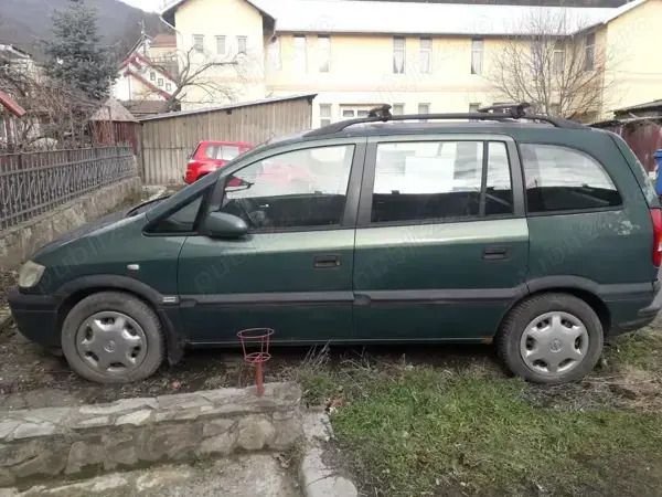 Verde Utilizat 2001 Opel Zafira Elegance Monovolum | 950 EUR (Preț OK) - Imagine 1/4