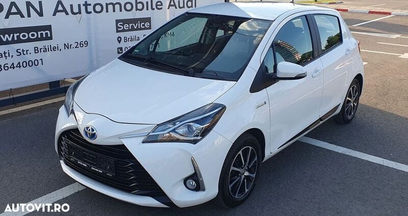 Alb Utilizat 2018 Toyota Yaris Hybrid Team | 11.186 EUR - Imagine 1/4
