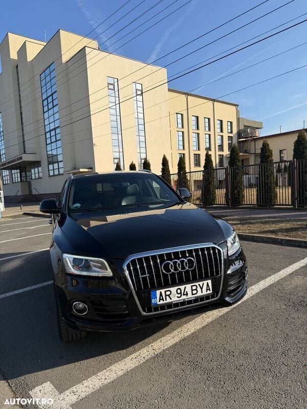 Negru Utilizat 2015 Audi Q5 SUV | 17.500 EUR (Preț OK) - Imagine 1/4