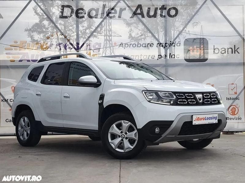 Culoarealb Utilizat 2021 Dacia Duster Essentiel SUV | 14.490 EUR (Preț OK) - Imagine 1/4