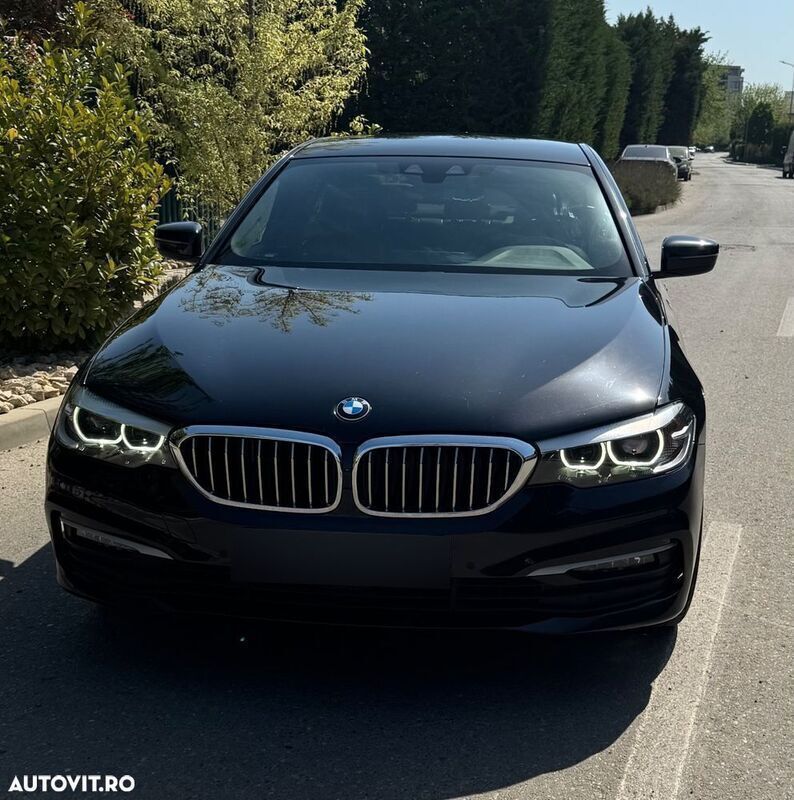 Negru Utilizat 2019 BMW 520 Efficient Dynamics Berlinǎ | 24.900 EUR (Preț OK) - Imagine 1/4