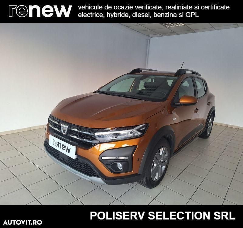 Culoareportocaliu Utilizat 2023 Dacia Sandero Hatchback | 11.666 EUR (Preț OK) - Imagine 1/4