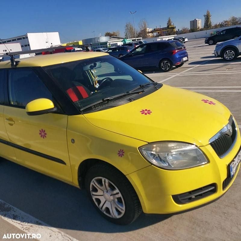 Culoaregalbeuriu Utilizat 2008 Skoda Fabia | 1.500 EUR (Preț bun) - Imagine 1/4