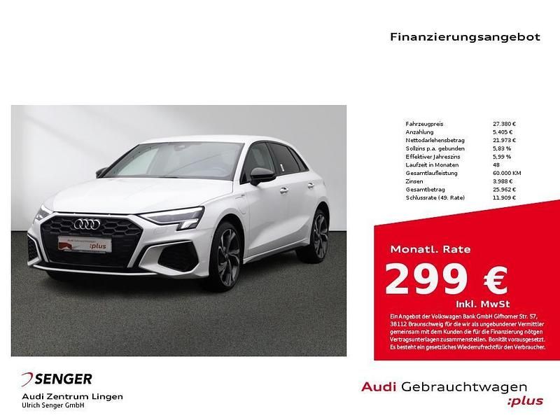 Utilizat 2022 Audi A3 Sportback e-tron S-Line Hatchback | 29.928 EUR - Imagine 1/1