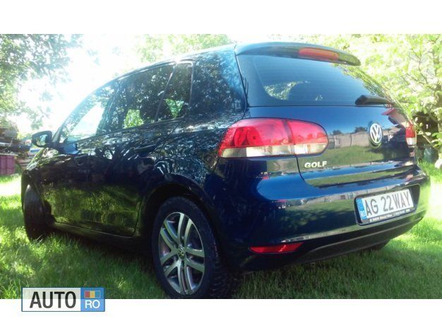 Second-hand VW Golf VI 59 CP (43 kW) 2011 Albastru Hatchback