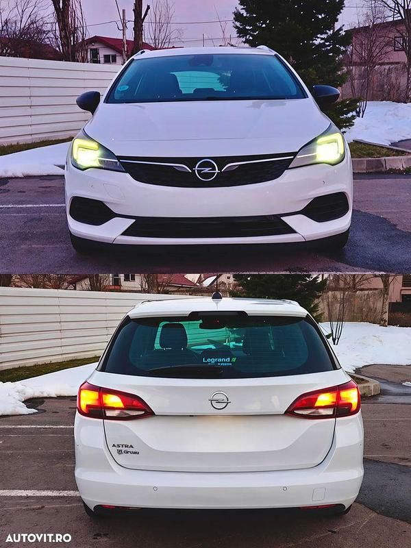 Second-hand Opel Astra Business Edition 122 CP (89 kW) 2022 Culoarealb Break