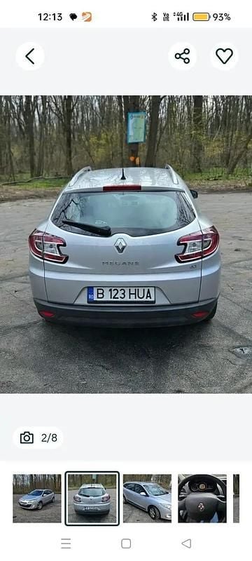 Second-hand Renault Mégane III 110 CP (80 kW) 2012 Break