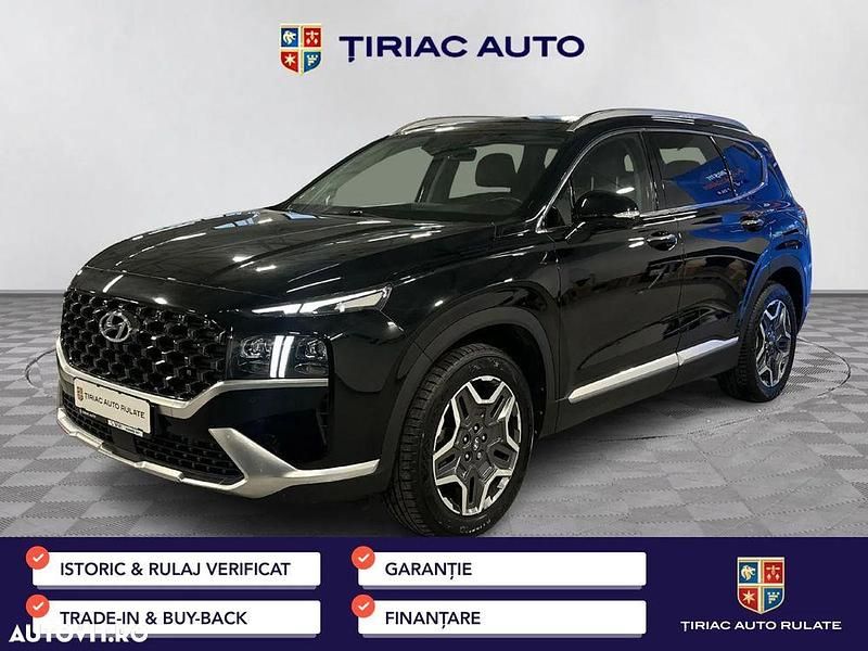 Culoarenegru Utilizat 2021 Hyundai Santa Fe SUV | 36.901 EUR (Puțin scump) - Imagine 1/4