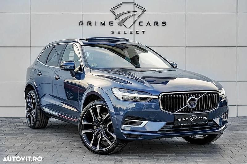 Culoarealbastru Utilizat 2021 Volvo XC60 Inscription SUV | 31.992 EUR (Preț bun) - Imagine 1/4