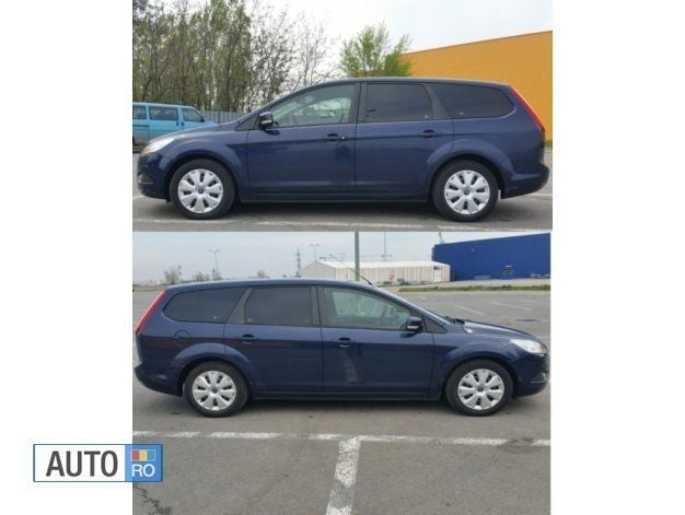 Albastru metalizat Utilizat 2010 Ford Focus Break | 3.650 EUR (Puțin scump) - Imagine 1/4
