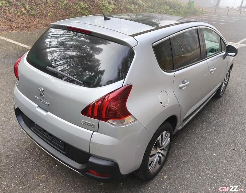 Second-hand Peugeot 3008 150 CP (110 kW) 2016 Culoareargint Monovolum