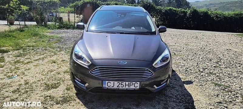 Culoaregri Utilizat 2017 Ford Focus Titanium Break | 8.599 EUR (Preț bun) - Imagine 1/4
