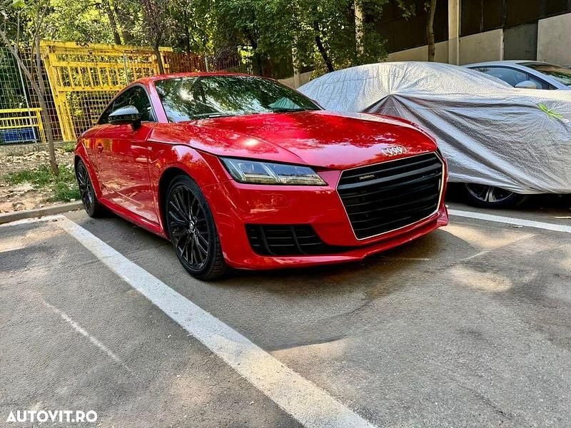 Second-hand Audi TT S-Line 230 CP (169 kW) 2015 Culoarerosu Coupe