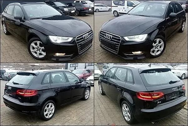 Second-hand Audi A3 Sportback 125 CP (91 kW) 2014 Negru Hatchback