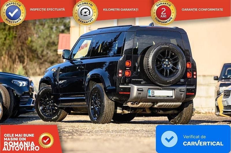 Second-hand Land Rover Defender Dynamic 200 CP (147 kW) 2021 Culoarenegru SUV
