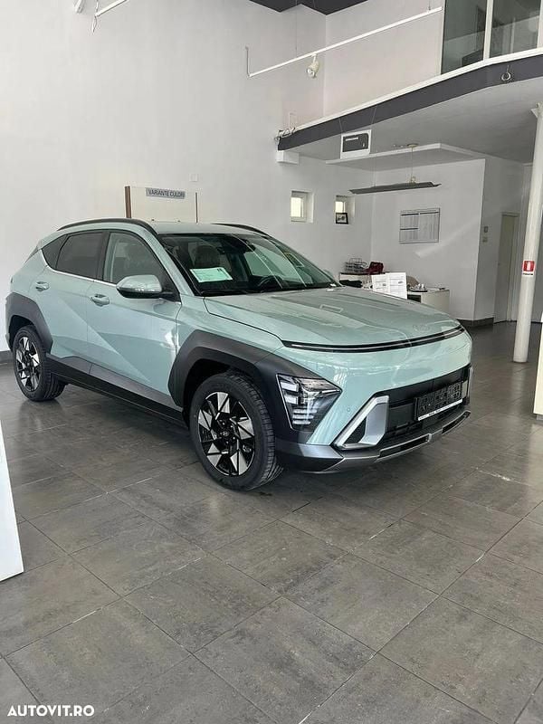 Nouă Hyundai Kona Premium 138 CP (101 kW) 2025 Culoareverde SUV