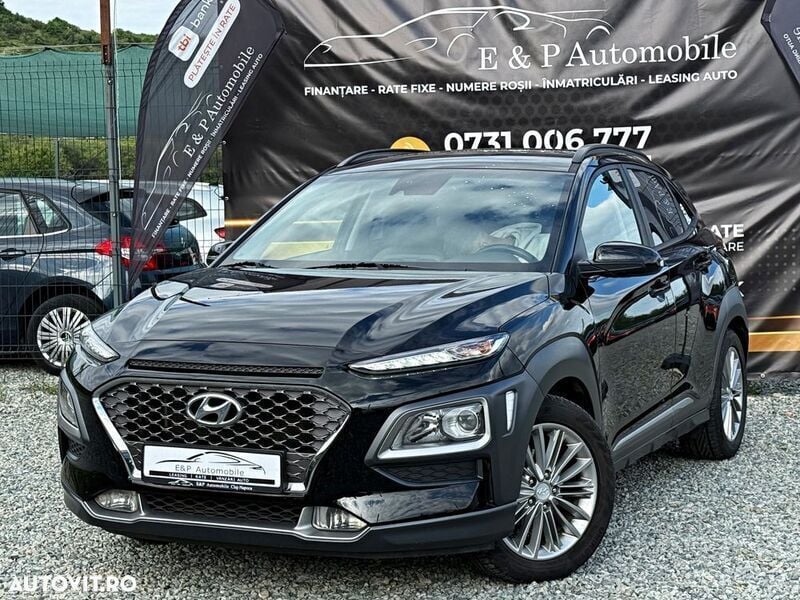 Negru Utilizat 2018 Hyundai Kona Select SUV | 10.400 EUR (Scump) - Imagine 1/4