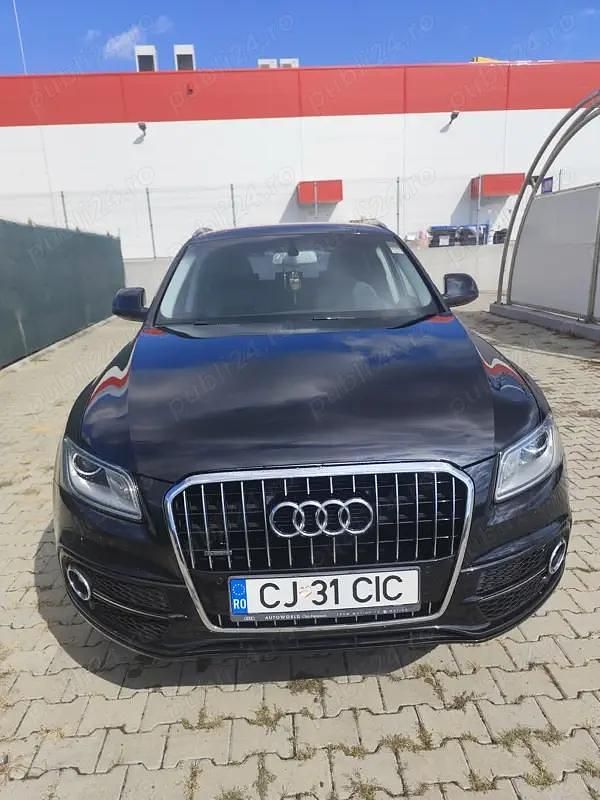 Negru Utilizat 2014 Audi Q5 SUV | 15.900 EUR (Preț OK) - Imagine 1/4