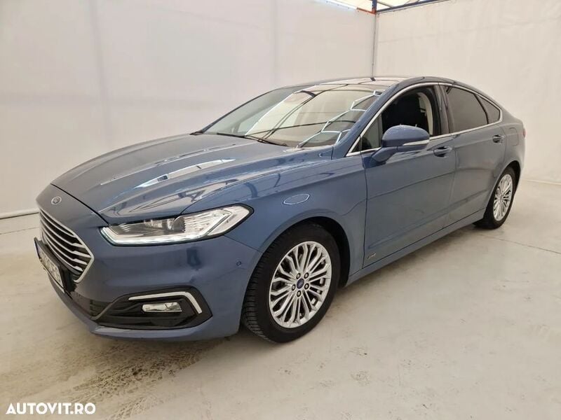 Albastru Utilizat 2020 Ford Mondeo Titanium Berlinǎ | 14.990 EUR (Preț OK) - Imagine 1/4