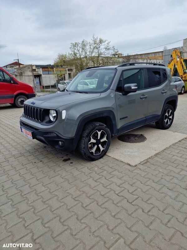 Gri Utilizat 2022 Jeep Renegade Trailhawk SUV | 19.100 EUR (Preț OK) - Imagine 1/4