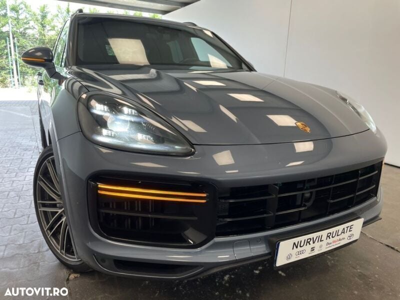 Albastru Utilizat 2019 Porsche Cayenne Turbo SUV | 67.000 EUR - Imagine 1/4