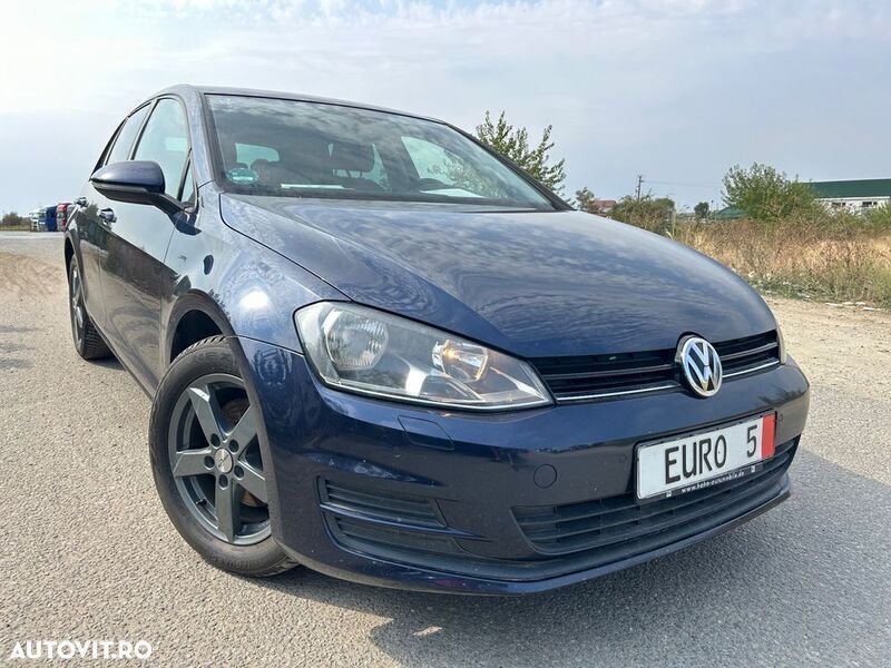 Albastru Utilizat 2014 VW Golf VII Comfortline Hatchback | 6.390 EUR (Preț OK) - Imagine 1/4