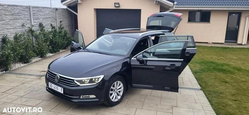 Negru Utilizat 2016 VW Passat Break | 9.499 EUR (Super Preț) - Imagine 1/4