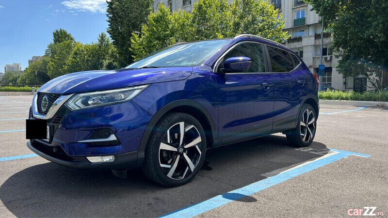 Albastru Utilizat 2018 Nissan Qashqai Tekna SUV | 18.500 EUR (Scump) - Imagine 1/4
