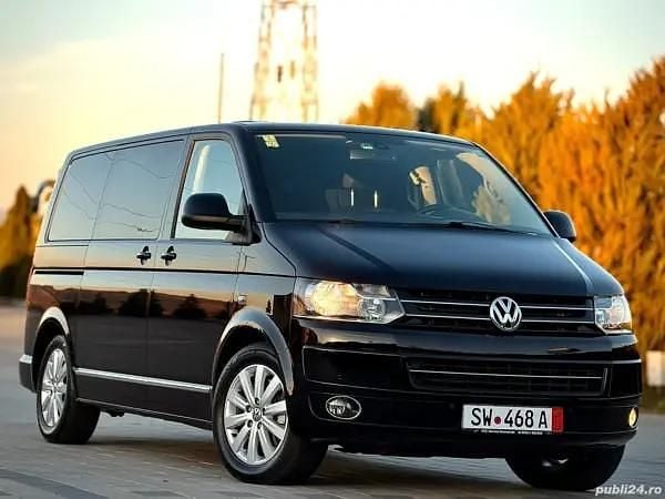 Second-hand VW Multivan 180 CP (132 kW) 2014 Negru Van