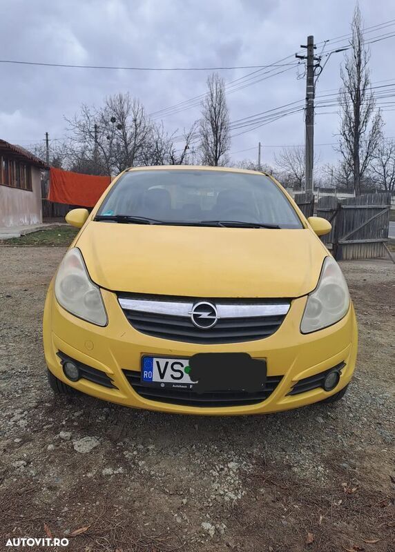 Galbeuriu Utilizat 2008 Opel Corsa Edition Hatchback | 2.650 EUR (Preț OK) - Imagine 1/4