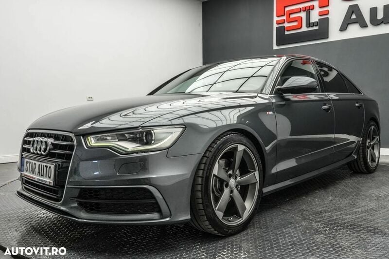 Gri Utilizat 2012 Audi A6 Berlinǎ | 12.990 EUR (Puțin scump) - Imagine 1/4