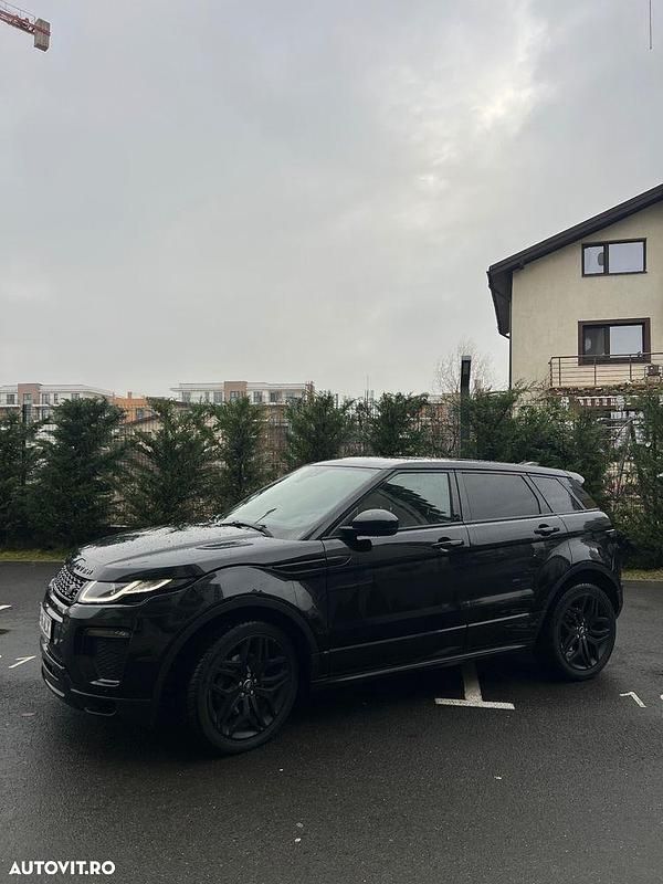 Culoarenegru Utilizat 2017 Land Rover Range Rover evoque HSE Dynamic Cabrio | 18.999 EUR (Puțin scump) - Imagine 1/4