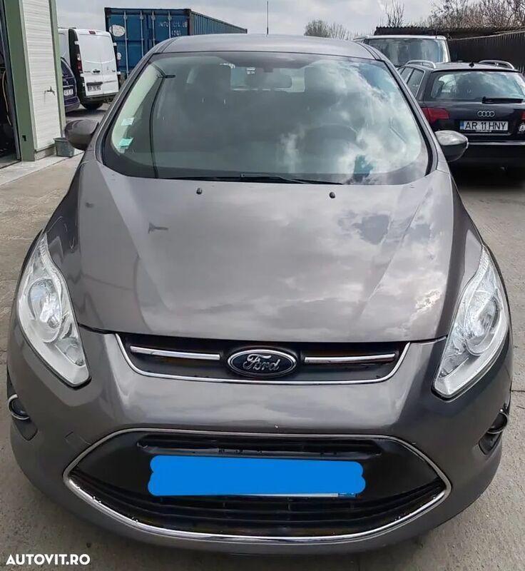 Gri Utilizat 2013 Ford C-MAX Titanium Monovolum | 3.750 EUR (Super Preț) - Imagine 1/4