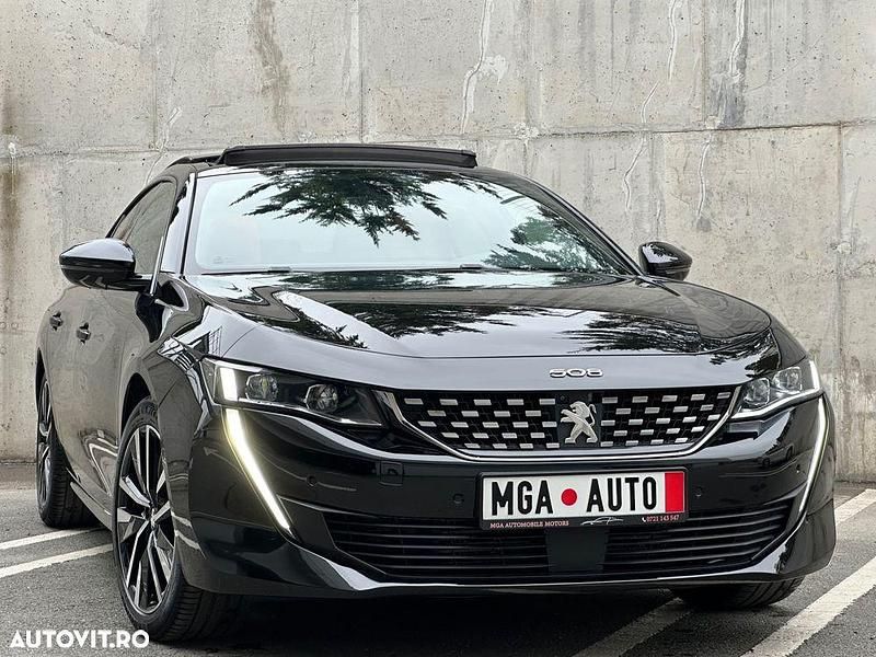 Culoarenegru Utilizat 2019 Peugeot 508 GT Berlinǎ | 19.450 EUR - Imagine 1/4