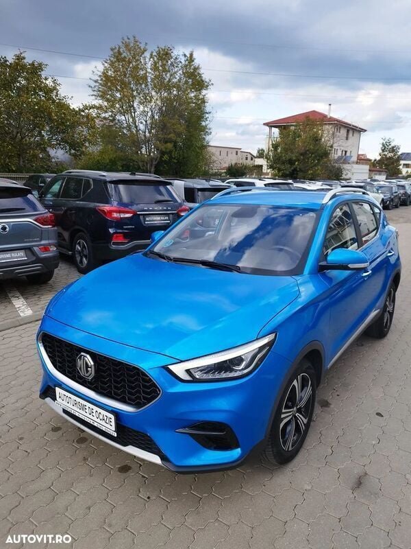 Second-hand MG ZS Excite 106 CP (77 kW) 2022 Albastru Berlinǎ