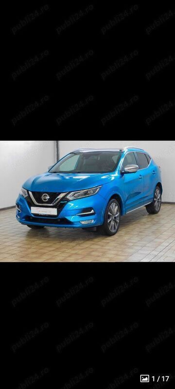Albastru Utilizat 2019 Nissan Qashqai Tekna+ SUV | 21.000 EUR (Puțin scump) - Imagine 1/4
