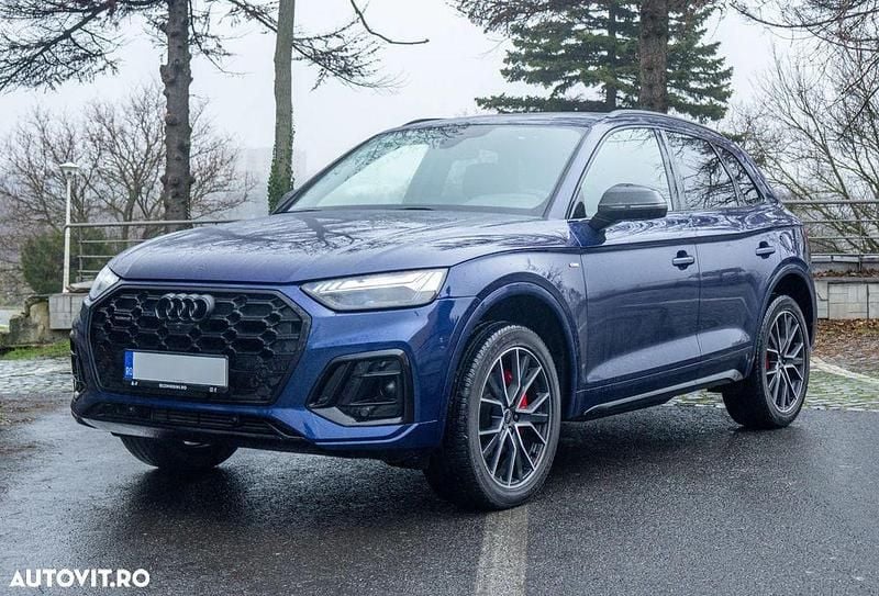 Culoarealbastru Utilizat 2024 Audi Q5 S-Line SUV | 42.900 EUR (Preț OK) - Imagine 1/4