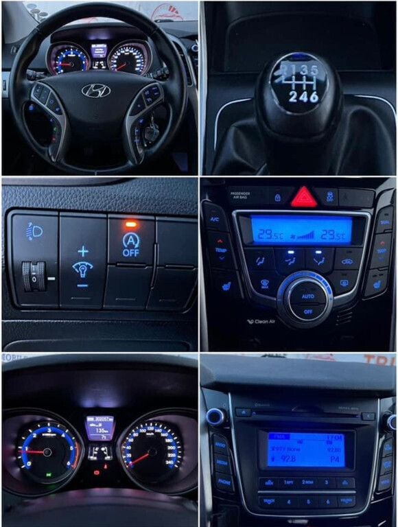 Second-hand Hyundai i30 Trend 110 CP (80 kW) 2012 Negru Hatchback