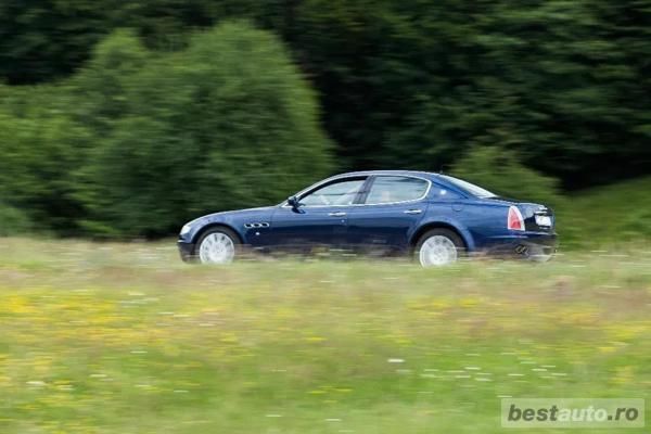 Albastru Utilizat 2008 Maserati Quattroporte Berlinǎ | 19.999 EUR - Imagine 1/4