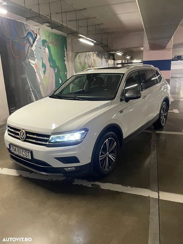 Alb Utilizat 2018 VW Tiguan Highline SUV | 19.000 EUR (Puțin scump) - Imagine 1/4